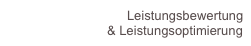 Leistungsbewertung
& Leistungsoptimierung